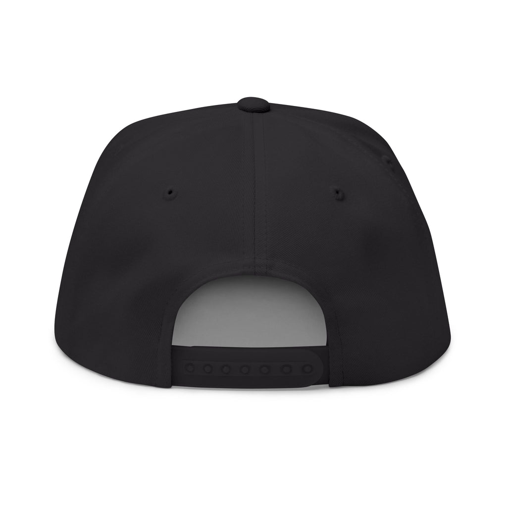 Skull Session Embroidered Flat Bill Hat