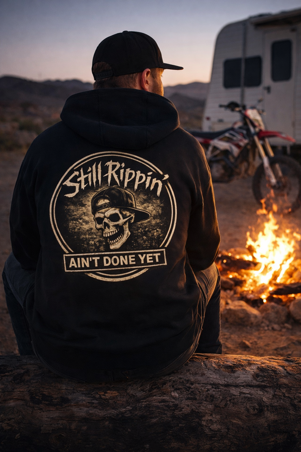 Still Rippin' - Skull Session Hoodie